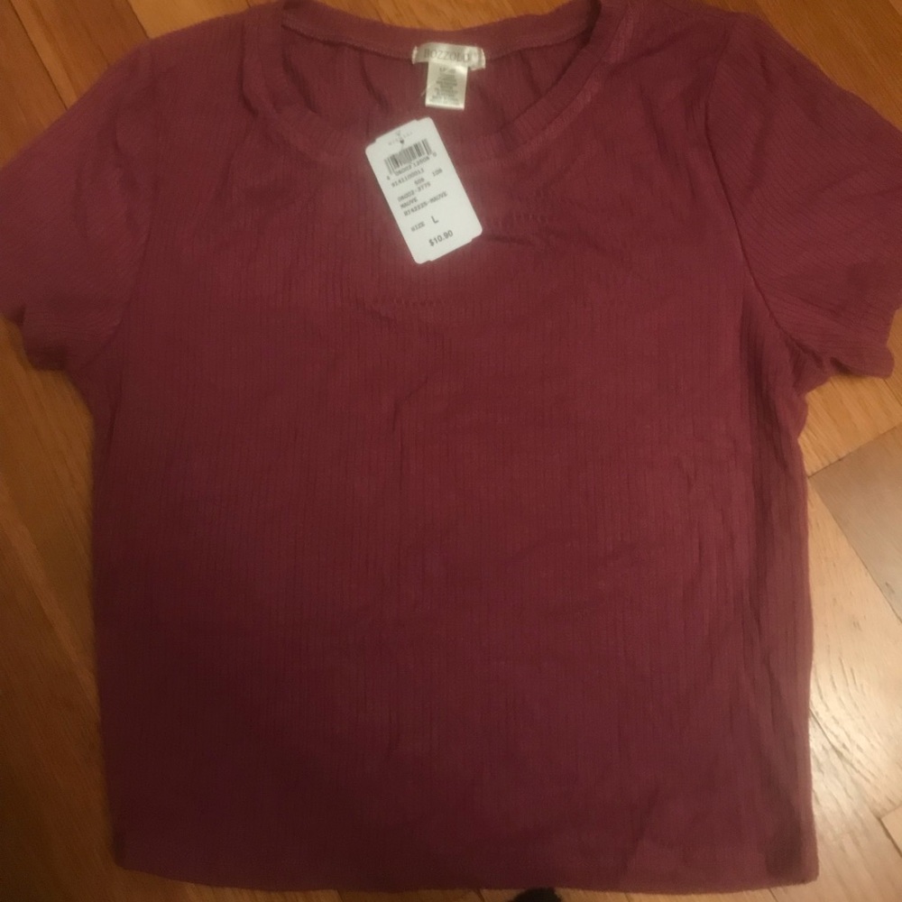 Windsor cropped tight T-shirt